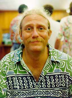 Ted Crane at lunch, Ashokan Northern Week 1994